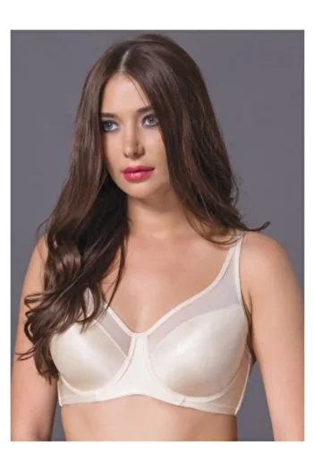 Magic Form Women's Ecru Plus Size Supporting Bra 1783