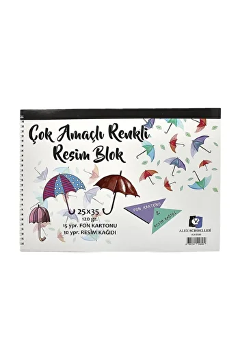 Alex Schoeller Multi-Purpose Picture Notebook 120gr 25x35cm 25 Sheets