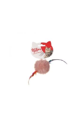 Natura Pet Furry Plush Ball Cat Toy 20 cm - Petshop