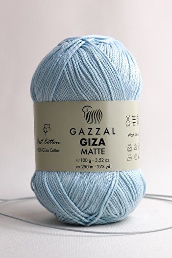 Gazzal Giza Matte 100 gr Giza Cotton Amigurumi Punch Χειροποίητο Πλεκτό Κλωστή Taka Yarn 5573 Gmt