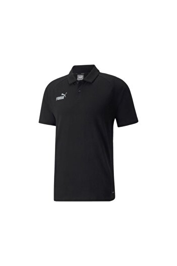 Puma Teamfinal Casuals Polo ανδρικό μπλουζάκι πόλο ποδοσφαίρου65738403 Μαύρο