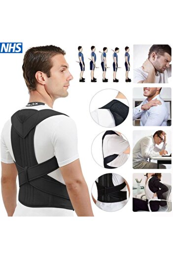 Ankaflex Medical 360 Degree Double Underwire Supported Kyphosis Corset Orthopedic Scoliosis Corset for Women and Men