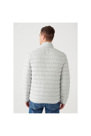 Mavi Erkek Gri Şişme Mont 0110016-70075