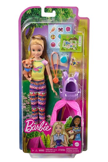 Barbie Kız Kardeşleri Kampa Gidiyor Oyun Seti - Stacie Hdf70