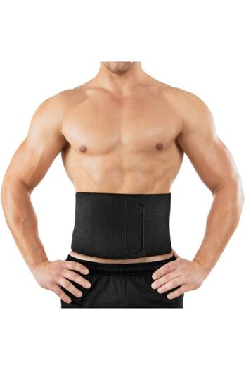 Urz Store Belly Slimming Sauna Waist Belt Waist Corset Sweat Belt Thermal Waist Corset Waist Belt Waist Melting