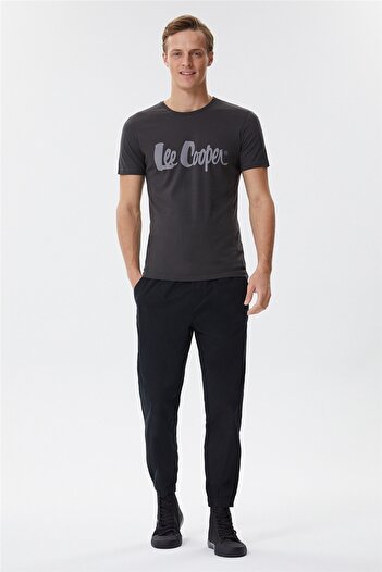 Lee Cooper Ανδρικό μπλουζάκι με λαιμόκοψη Londonlogo