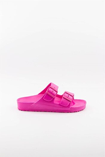 İmerShoes صندل فوشيا للجنسين - حزام مزدوج، إبزيم، قابل للتعديل، خفيف الوزن ومرن 133