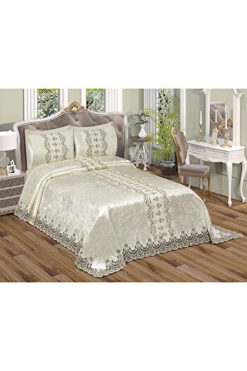 Haspen Firüze French Laced 6 Piece Dowry & Daily Pique Set