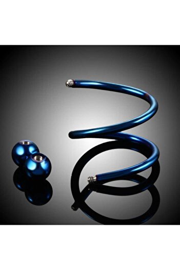 VipBT 6 Renkli  Spiral Orbital Helix Tragus Lobe 316L Cerrahi Çelik Kıkırdak Küpe Piercing Set