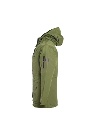 Cresta Erkek Yeşil Outdoor Kapüşonlu Explorer Parka