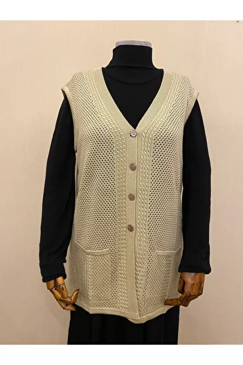TEK Seasonal Mercerized Mother Vest / Stone