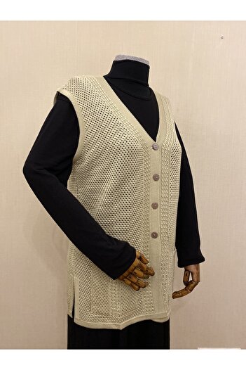 TEK Seasonal Mercerized Mother Vest / Stone
