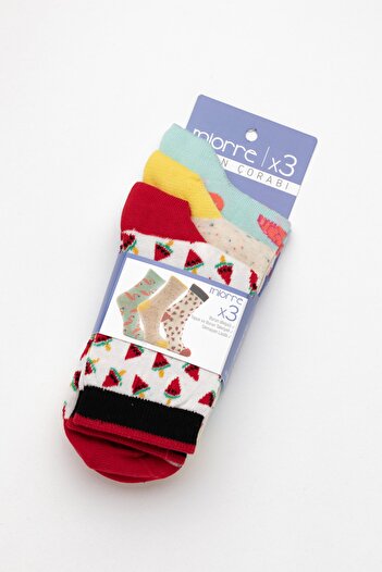 kingspearl 3-Piece Women's Sock Socks