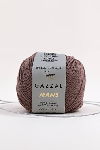 Gazzal Τζιν 50 Gr Amigurumi Punch Πλεκτό Χέρι Κλωστή Taka Yarn (1112 Jns)