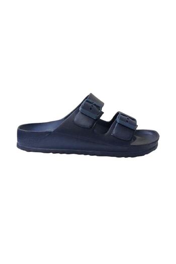 İmerShoes Сині унісекс тапочки - з двома ремінцями, застібкою, регульовані легкі сандалі 133