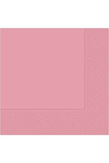Roll-Up Double Layer Pink Paper Napkin