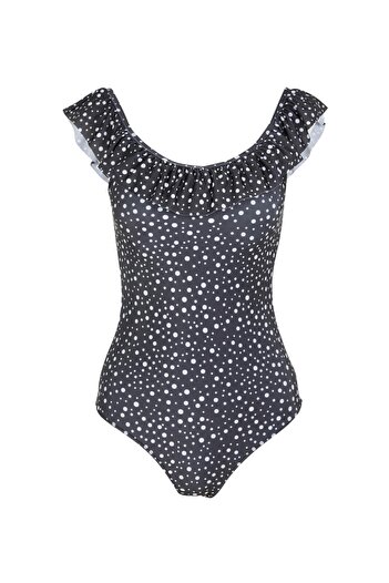 DeFacto Fall In Love Regular Fit Printed Swimsuit
