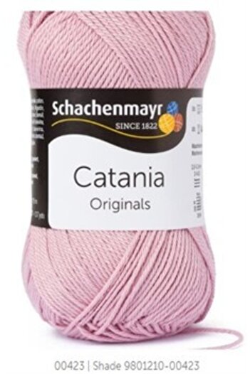 Schachenmayr Originals 423 Amigurimi Summer Knitting Thread 100% Cotton Thread Soft Pink 423