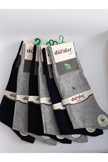 Dündar Ανδρικές κάλτσες Bamboo Seamless 6 Pack Soft Wash Φυσικό Αρωματικό