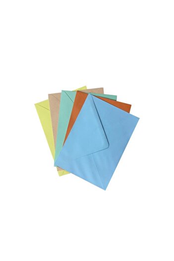 Doğan 13x18 Invitation Envelope 80 GrColorful 15 Pieces