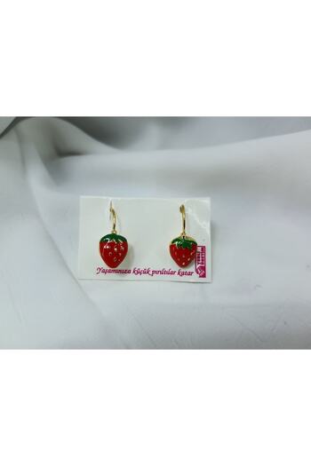 Özgür Strawberry Earring
