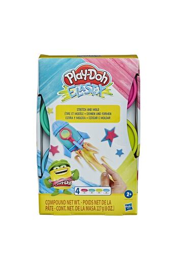 Hasbro E6967 Play-Doh Elastic 4-Pack Dough / Age +2