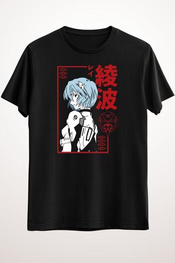 GreenMint Men's Black Rei Ayanami Evangelion - DS1310