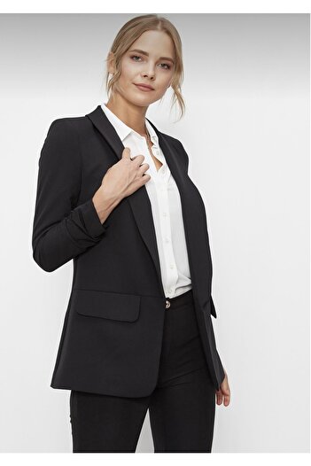 Lafaba Women's Black Blazer Jacket