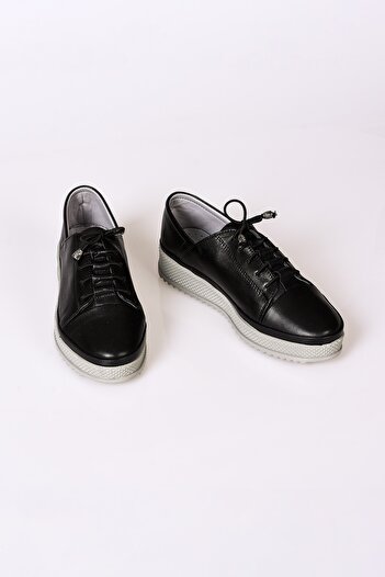 Pandora Y21.Mc309 Genuine Leather Orthopedic Sole Lace-Up Sports Classic Soft Casual Sneaker Shoes