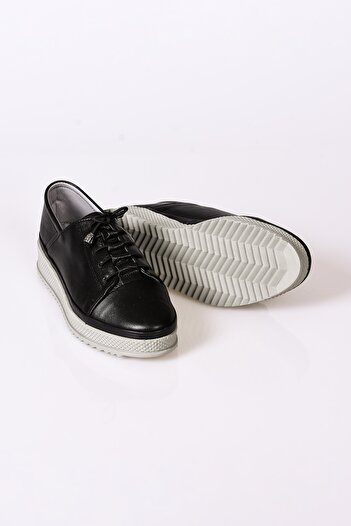 Pandora Y21.Mc309 Genuine Leather Orthopedic Sole Lace-Up Sports Classic Soft Casual Sneaker Shoes