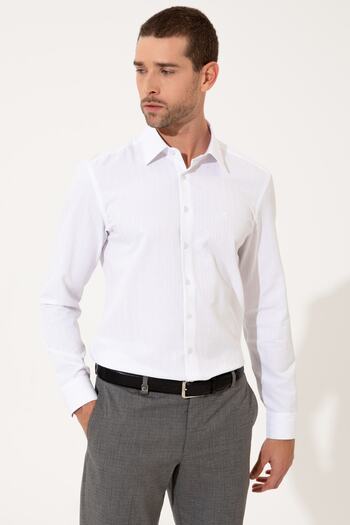 Pierre Cardin Ανδρικό λευκό πουκάμισο G021Sz004.000.1370994