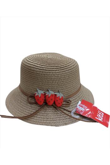 Kitti Kostan Accessory Children's Straw Fedora Hat