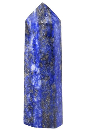 Tesbih Atölyesi Sertifikalı 1.kalite Doğal Lapis Lazuli Taşı Piramit Kazık Obelisk Parça