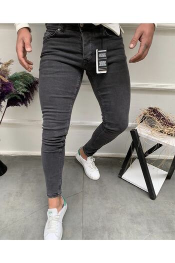 çerme Men's Anthracite Italian Cut Men's Jeans