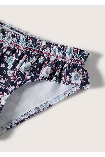 MANGO Baby Fırfırlı Çiçekli Bikini Altı