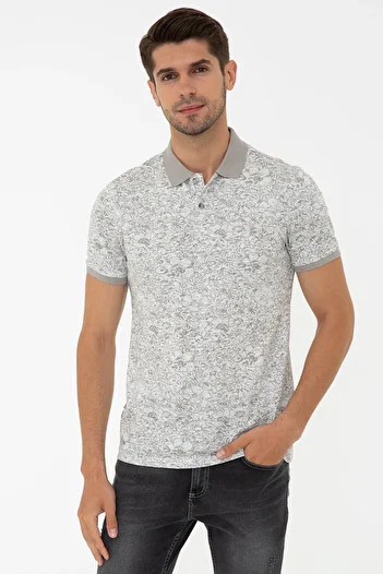 Pierre Cardin Ανδρικό T-Shirt Ecru G021GL011.000.1073685
