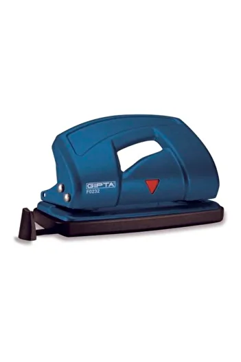 Gıpta 10 Yp Capacity Metallic Mini Hole Punch Blue F0232