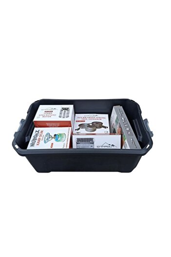 For Camp Kamp Malzemeleri Düzenleyici Derin Organizer Set 18 Litre X 4 Adet