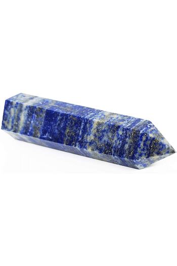Tesbih Atölyesi Sertifikalı 1.kalite Doğal Lapis Lazuli Taşı Piramit Kazık Obelisk Parça