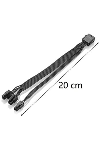Alfais 4695 Eps 12v Cpu Dişi To Atx 8+4 Pin Power Supply Çevirici Dönüştürücü Adaptör Kablosu
