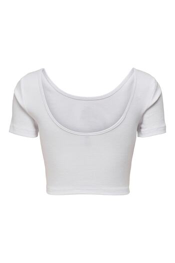ONLY Γυναικείο Crop Top Συντομό Rib Top 15235303