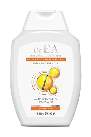 Dr. EA Laboratories 300ml Herbal Shampoo - Sunless Hair, Anti-Hair Loss
