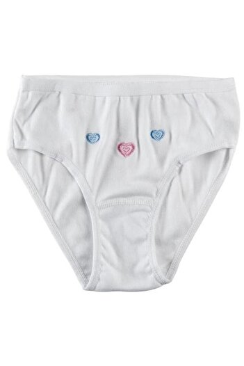 Tutku Kız Çocuk Slip Külot 6' Lı %100 Pamuklu