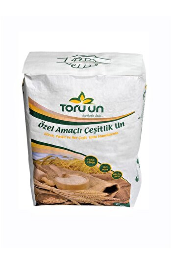 Toru Un Özel Amaçlı Çeşitlik Buğday Unu-10 Kg-beyaz Un