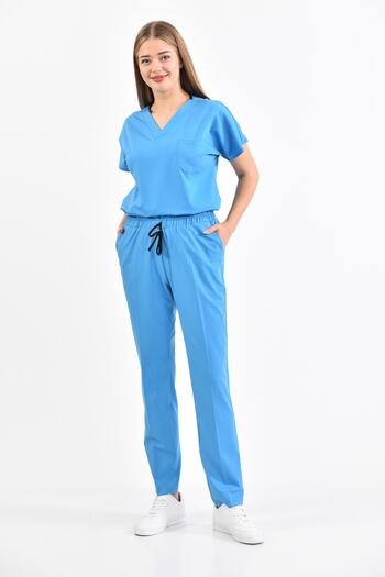 Owlet Medikal Ocean Blue Lycra Uniform Set