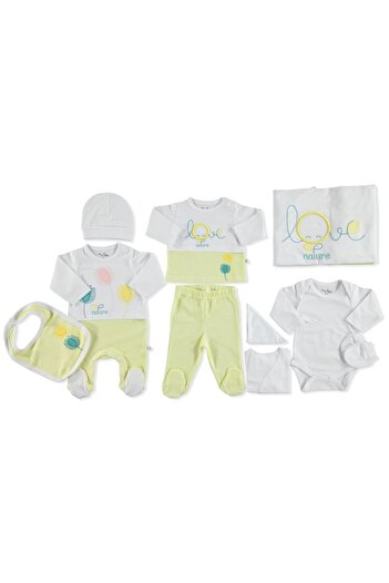 For My Baby Kız Bebek Sarı Love 10'lu  Hastane Çıkışı