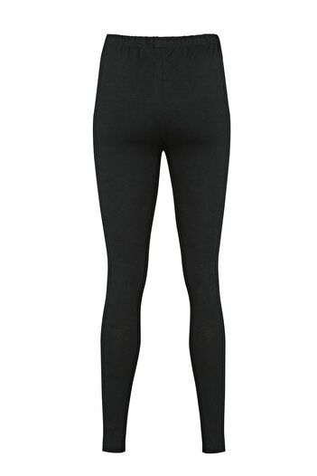 Şahin Women's Black Long Leg Lycra Tights
