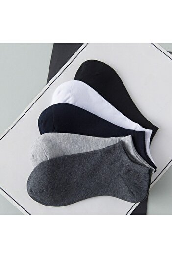 BGK Unisex 5 Pack Basic Booties Socks