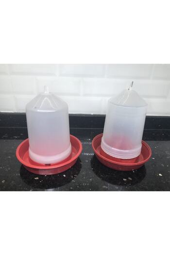 A.C.E.K PLASTİK Chick Feeding Drinker 1+1 0.8 Lt