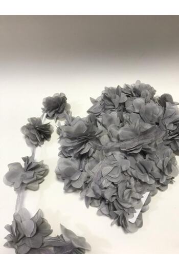 ALAZ TASARIM HOBİ Laser Cut Tulle Flower 9 Meters